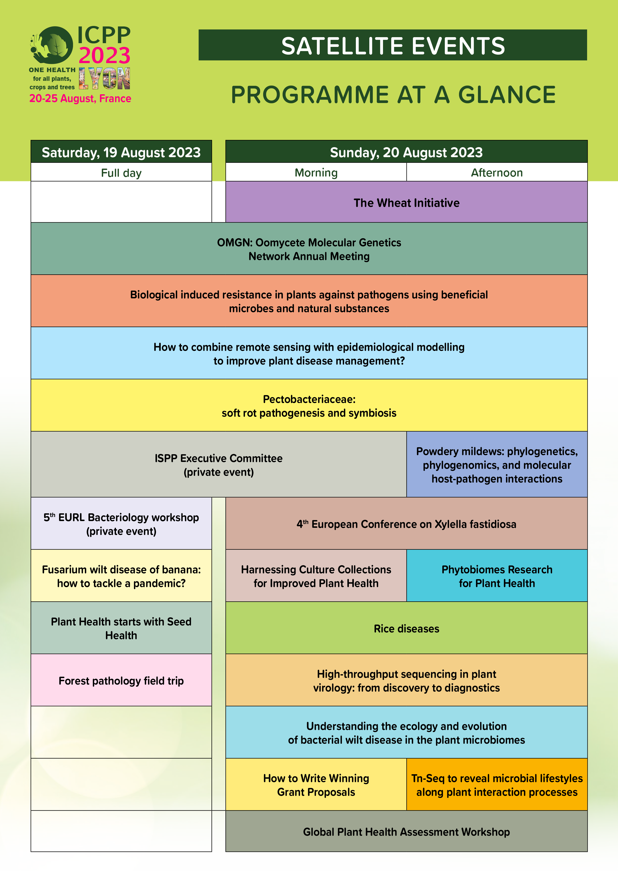 Satellite Events ICPP 2023